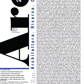 On-line: Arcduecittà n°16 – Una genealogia urbanistica – visita la sezione ‘I numeri’ e scarica gratuitamente il pdf