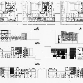 Geraci 2_Sezioni e piante dei vari livelli