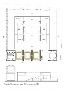 Progetto Arsenale, pianta +3,84