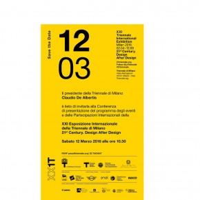 XXI International Exposition of Triennale di Milano, Design after Design